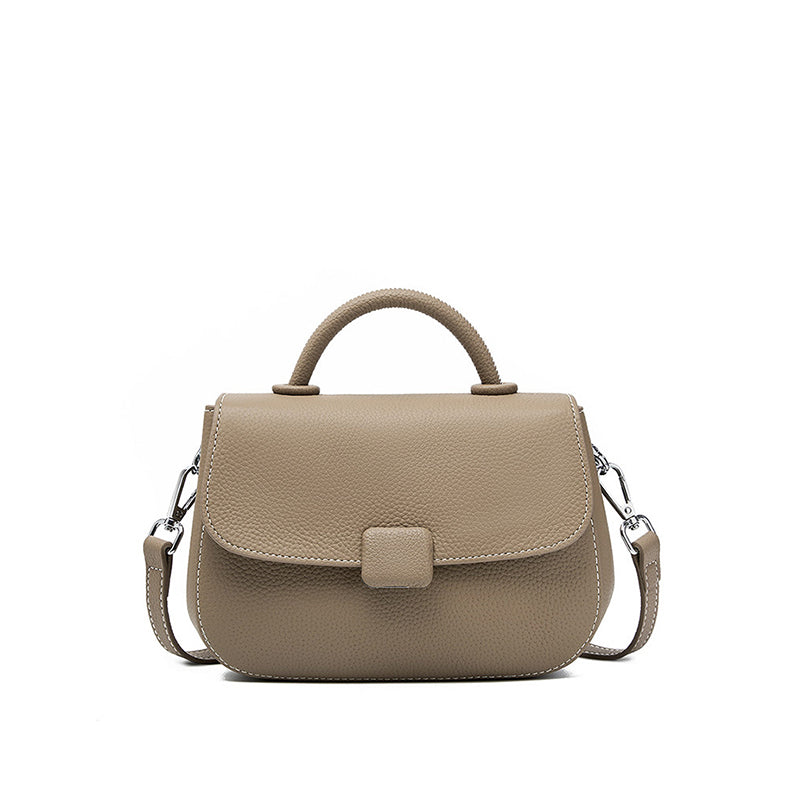 Simple handbag shoulder crossbody saddle bag
