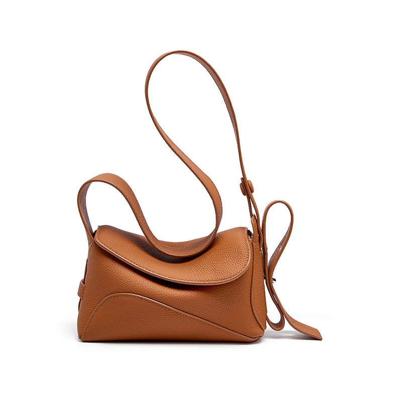 Genuine leather large capacity underarm bag versatile shoulder crossbody tote bag women's bag