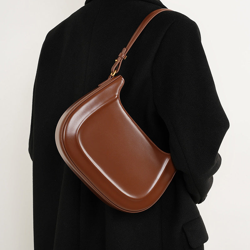 Vintage Underarm Bag Single Shoulder Saddle Bag