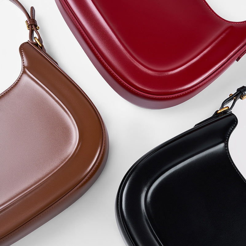 Vintage Underarm Bag Single Shoulder Saddle Bag