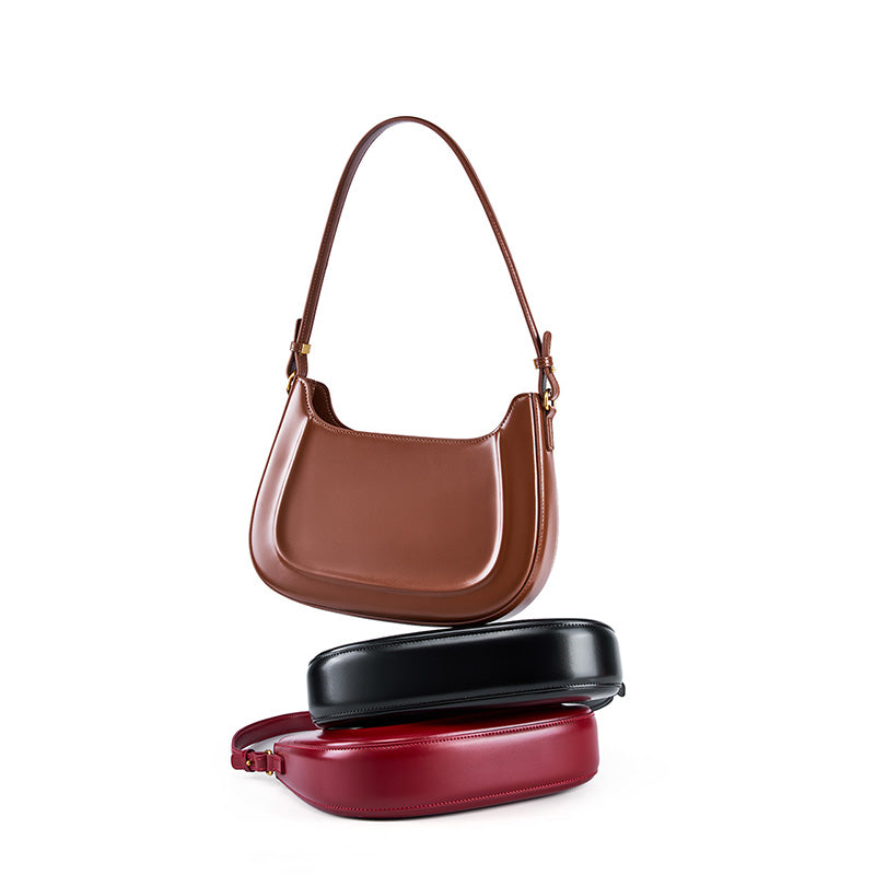 Vintage Underarm Bag Single Shoulder Saddle Bag