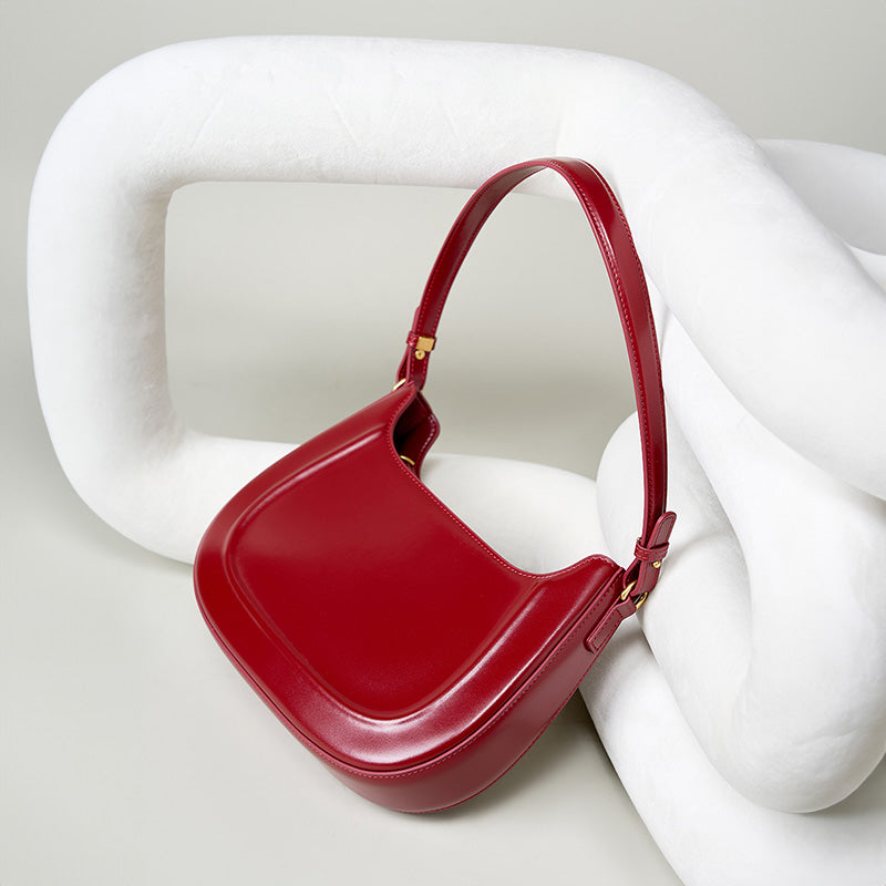 Vintage Underarm Bag Single Shoulder Saddle Bag
