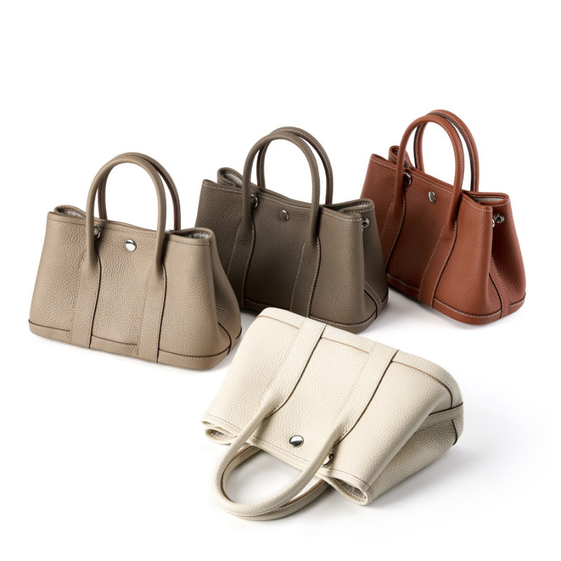 First layer TC cowhide bucket bag handbag