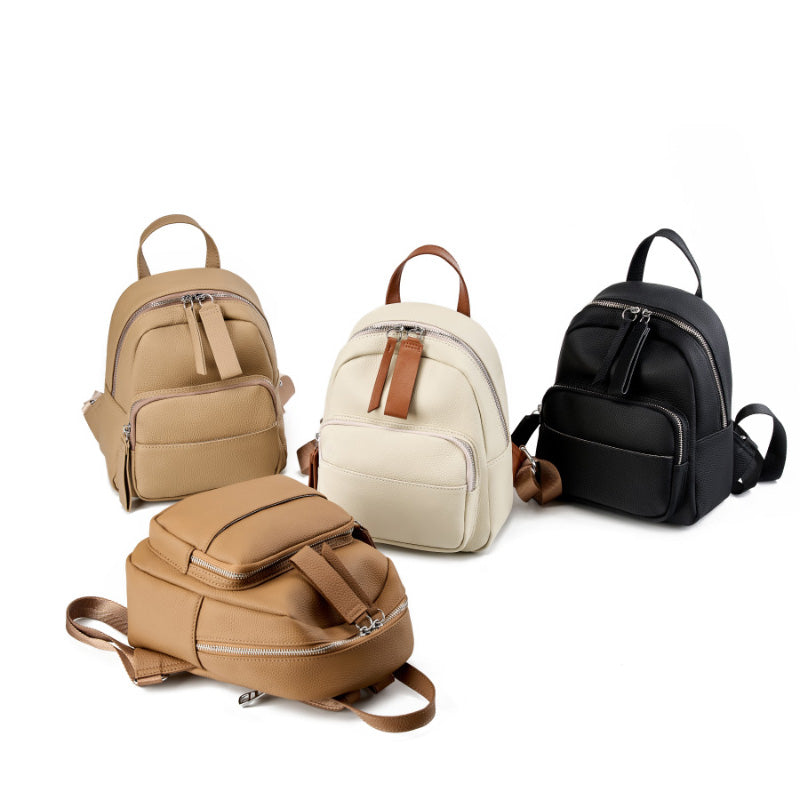 European and American retro backpack fashion backpack