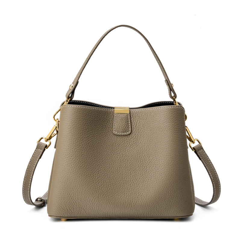 Bucket bag shoulder bag messenger bag handbag