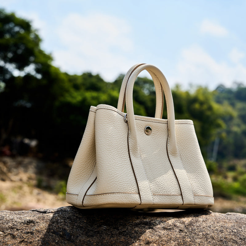 First layer TC cowhide bucket bag handbag