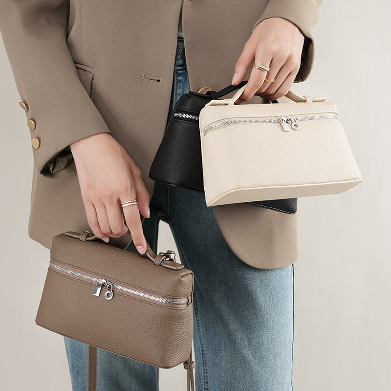 Genuine leather handbag shoulder crossbody small bag