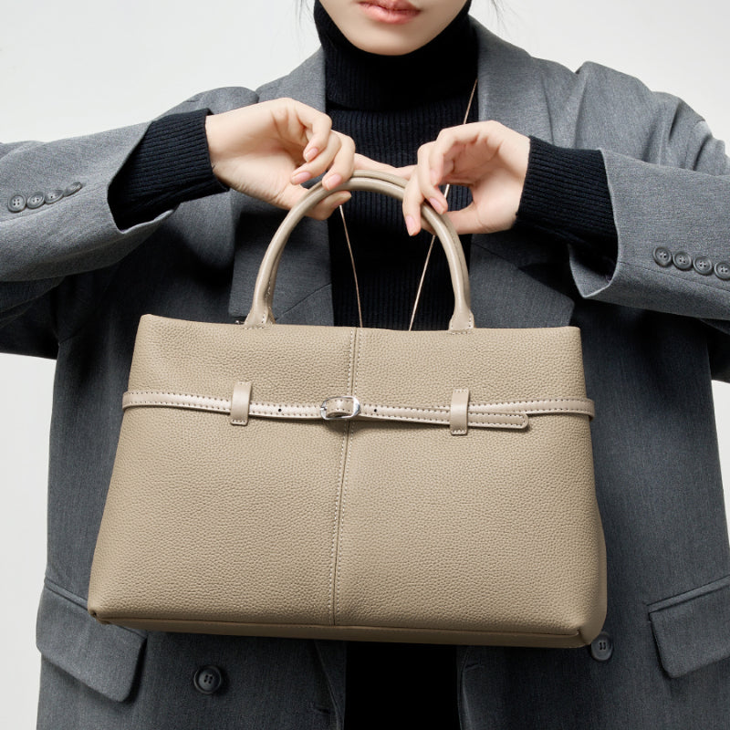 High-end handbag platinum bag commuter briefcase