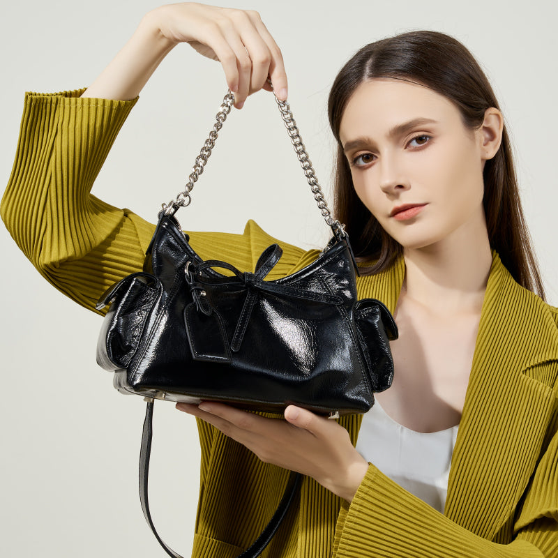 Small Chanel style tote bag high-end fashion messenger bag women's bag shoulder messenger bag