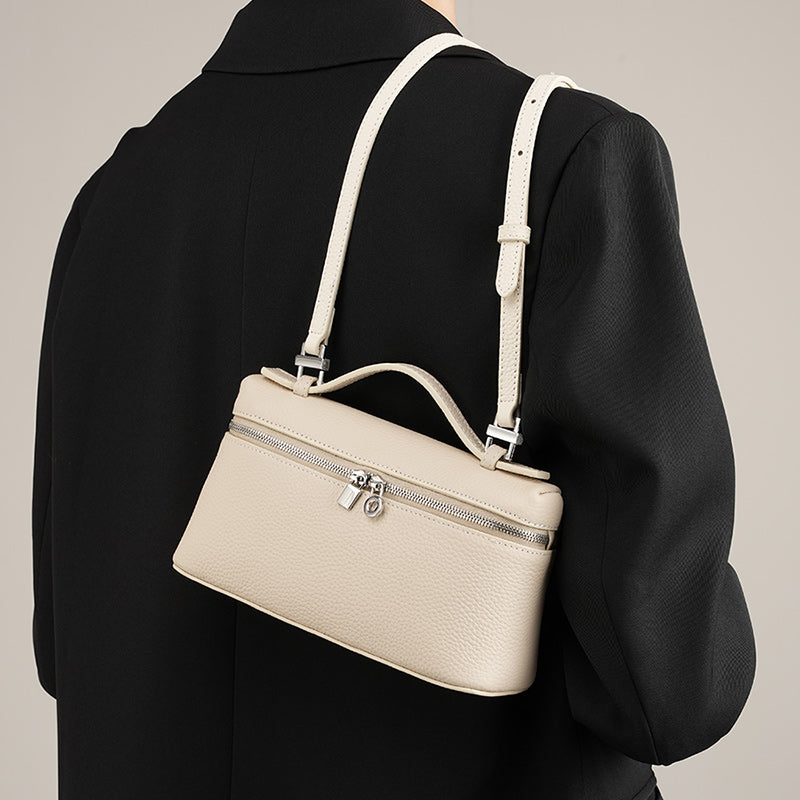 Genuine leather handbag shoulder crossbody small bag