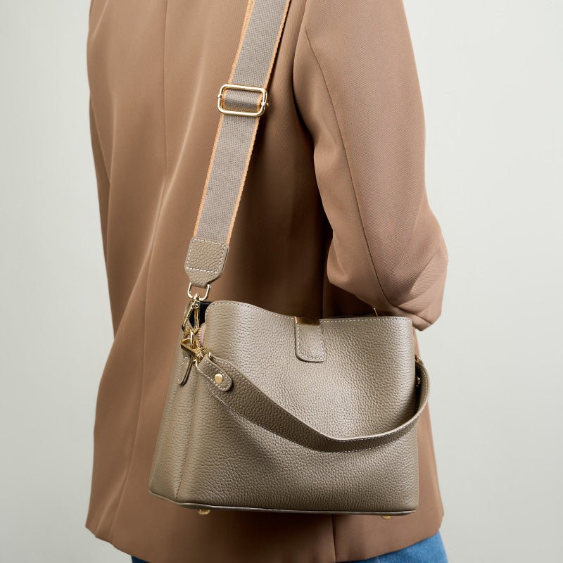 Bucket bag shoulder bag messenger bag handbag