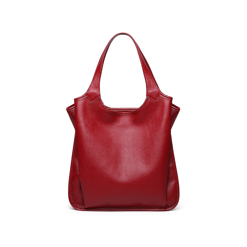 First layer cowhide handbag fashionable genuine leather tote bag shoulder crossbody bag