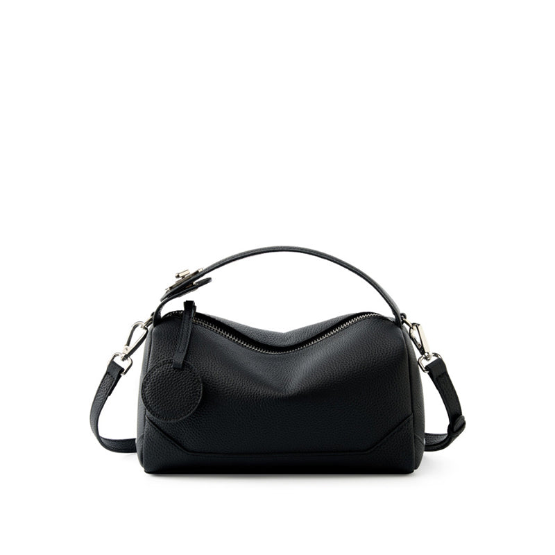 Fashion genuine leather Boston bag handbag shoulder bag