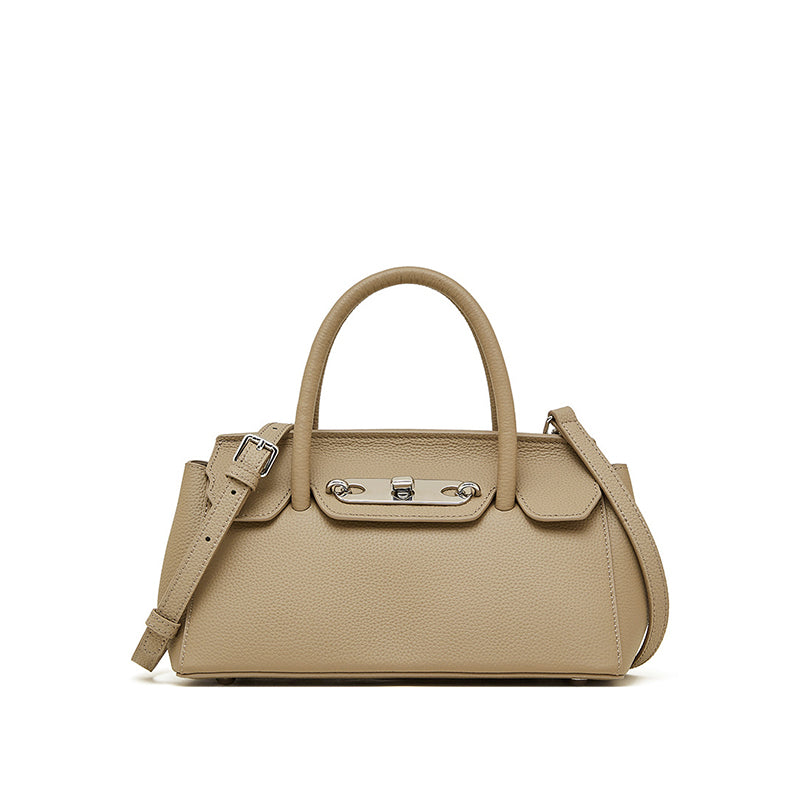 Genuine leather platinum Kelly bag handbag shoulder bag