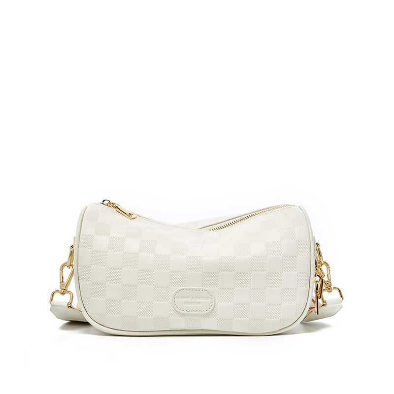 Genuine leather vintage messenger bag pillow bag versatile underarm bag high-end shoulder bag