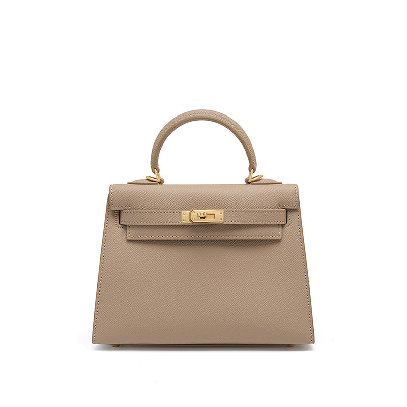 Fashion Cowhide Kelly Crossbody Handbag