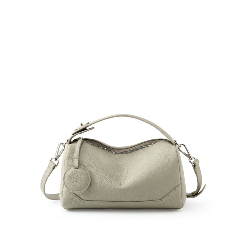 Fashion genuine leather Boston bag handbag shoulder bag