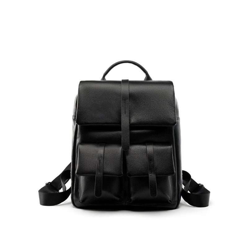 Genuine leather backpack fashion travel backpack