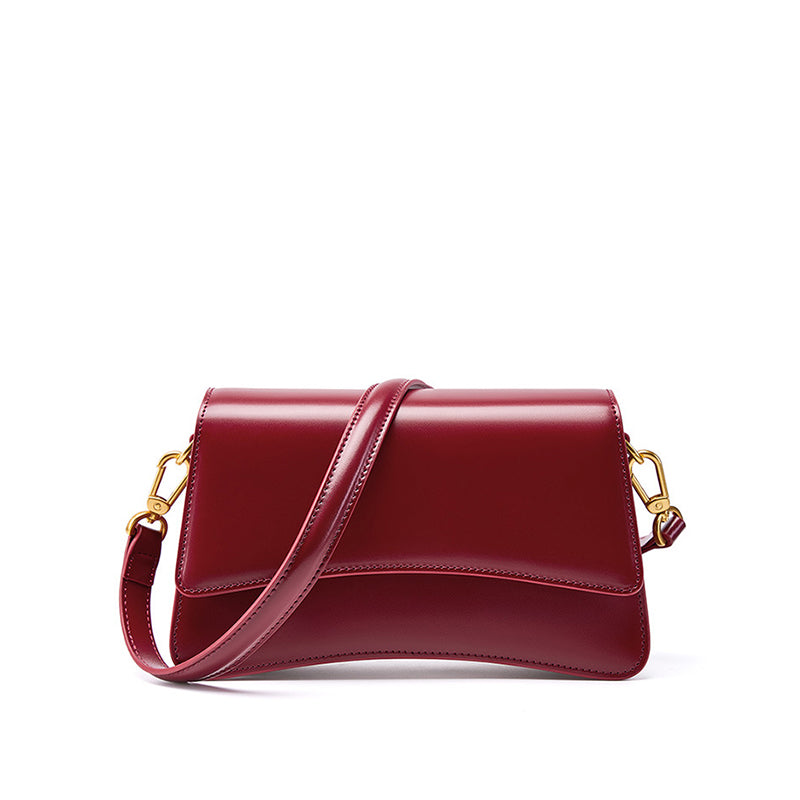 Vintage Underarm Crossbody Saddle Bag