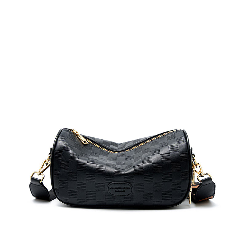 Genuine leather vintage messenger bag pillow bag versatile underarm bag high-end shoulder bag