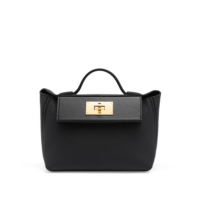 Genuine leather Kelly bag mini top layer cowhide backpack handbag shoulder crossbody backpack