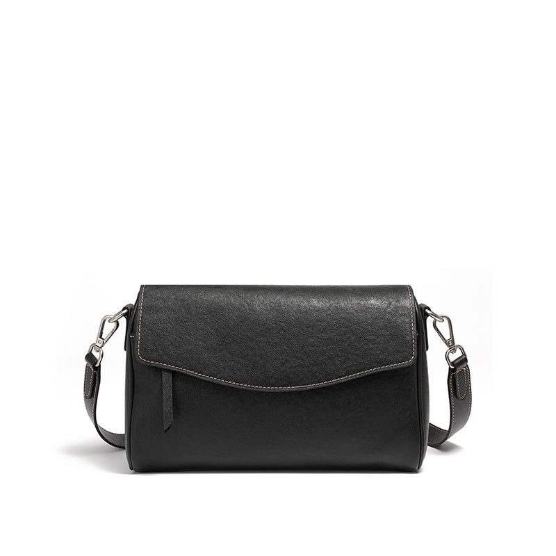 Versatile high-grade genuine leather underarm bag crossbody large capacity women's bag single shoulder pillow bag bags