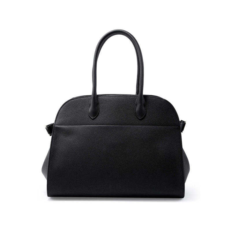 TOGO first layer cowhide tote bag genuine leather large capacity light luxury niche handbag