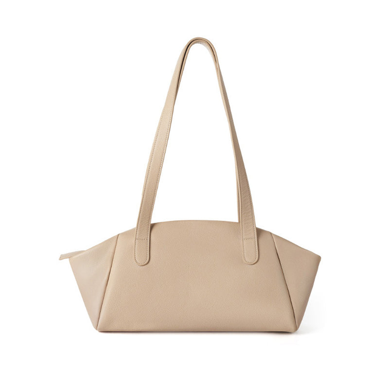 Genuine leather tote bag fashionable underarm bag