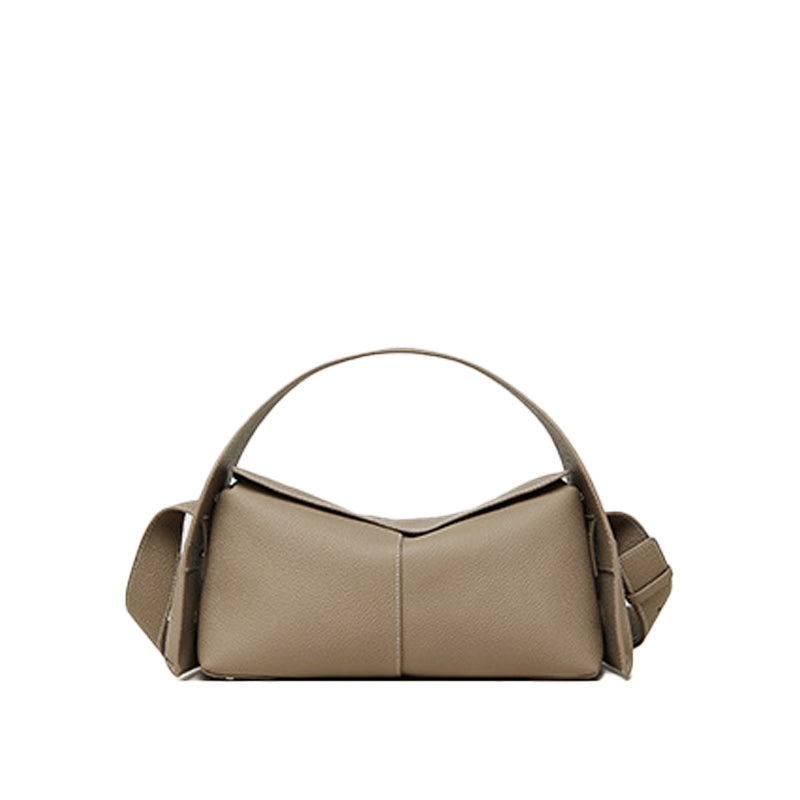 Top layer cowhide handbag