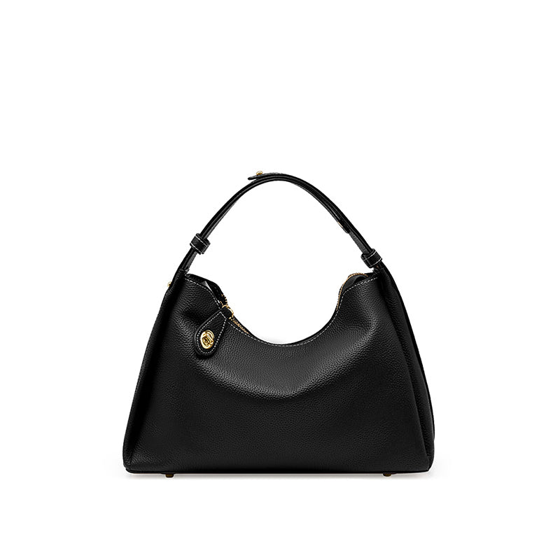 High-grade genuine leather shoulder crossbody fashionable underarm bag for women