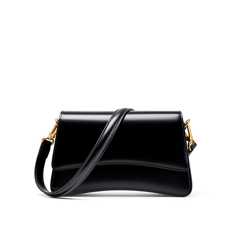 Vintage Underarm Crossbody Saddle Bag