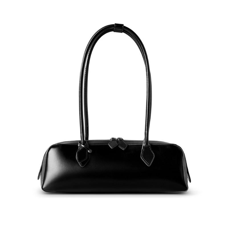 Korean style niche design single shoulder baguette bag