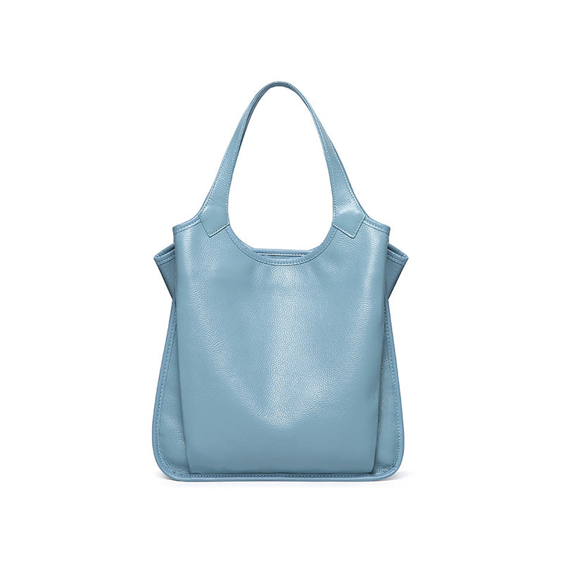 First layer cowhide handbag fashionable genuine leather tote bag shoulder crossbody bag