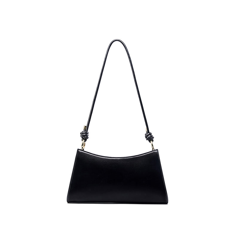 Genuine leather French underarm bag, single shoulder bag, light luxury high-end women's bag