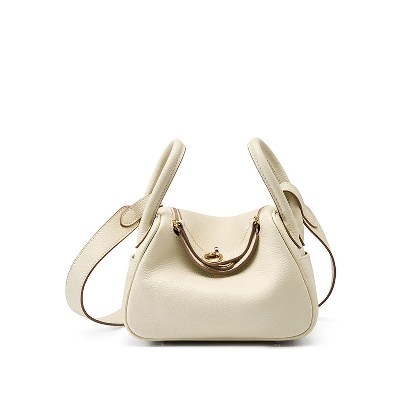 Genuine leather Lindy bag mini shoulder messenger bag pillow bag versatile Lindy handbag