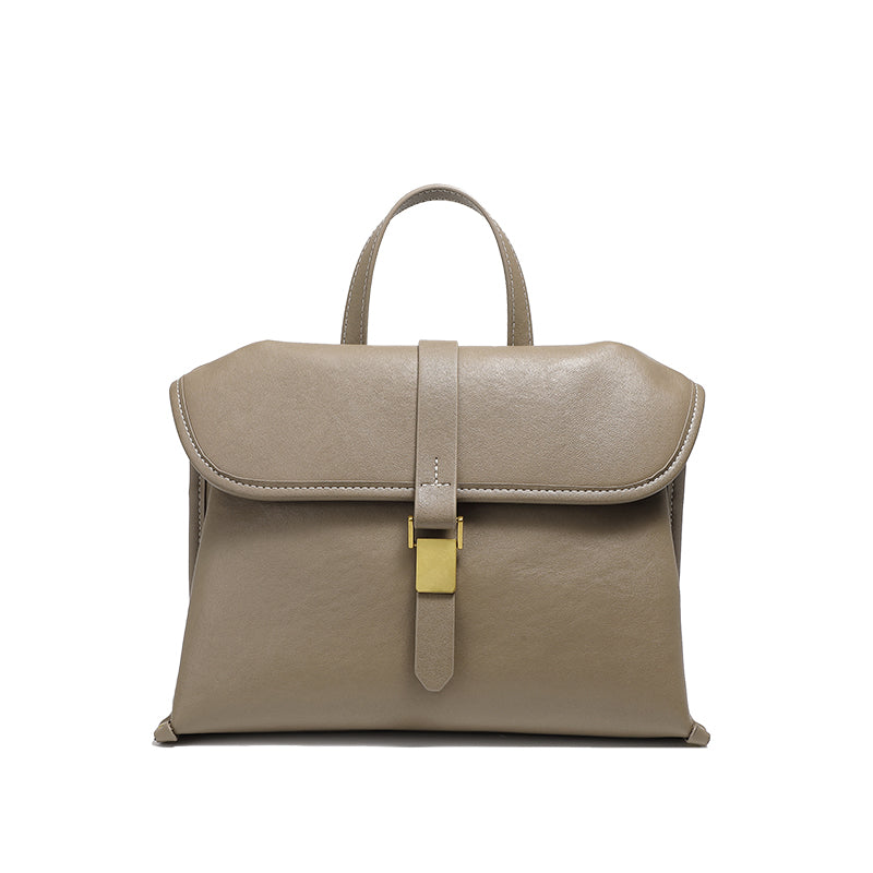 Genuine leather casual handbag handbag versatile women's bag retro messenger bag shoulder crossbody commuter bag