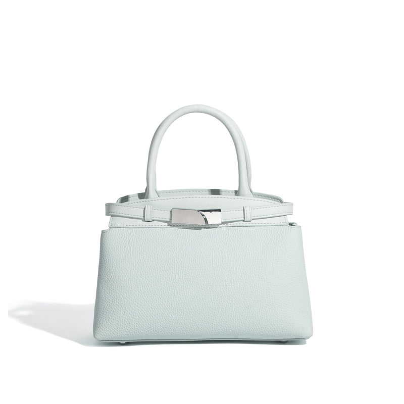 Genuine leather fashion crossbody bag women's single shoulder handbag small square bag simple and fashionable versatile women's bag