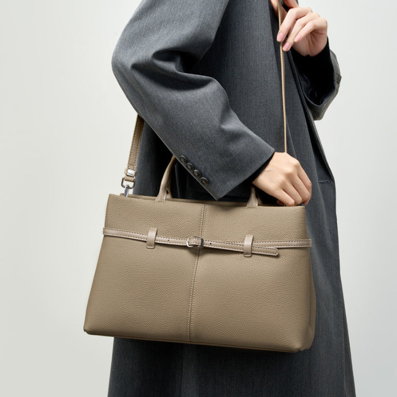 High-end handbag platinum bag commuter briefcase