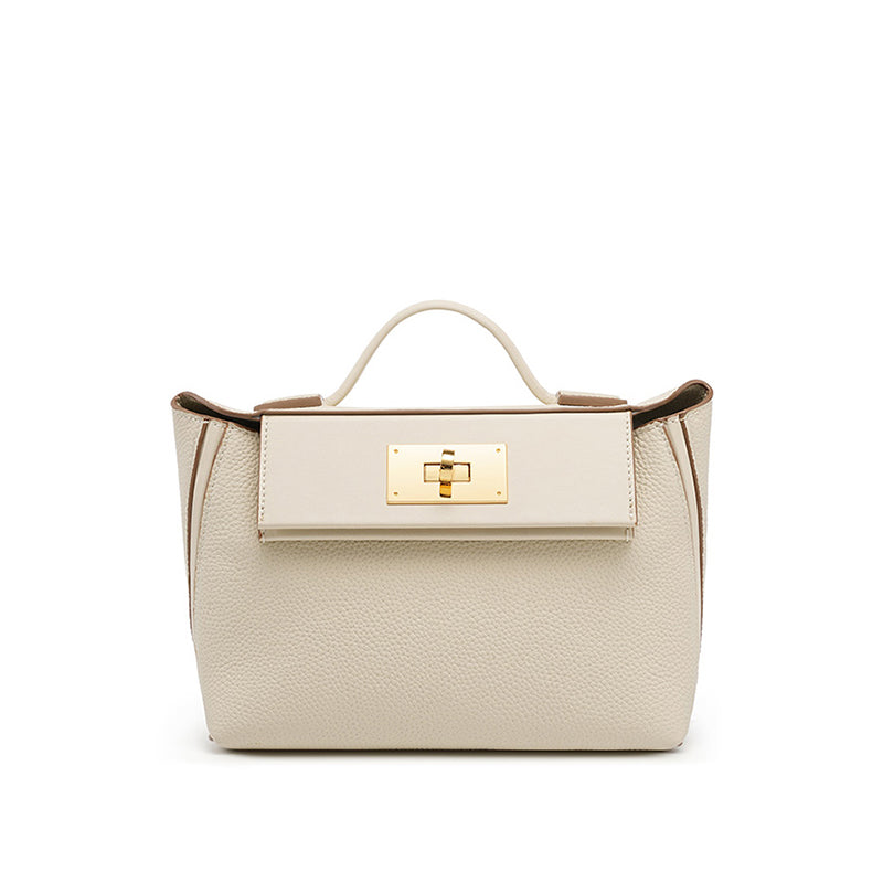 Genuine leather Kelly bag mini top layer cowhide backpack handbag shoulder crossbody backpack