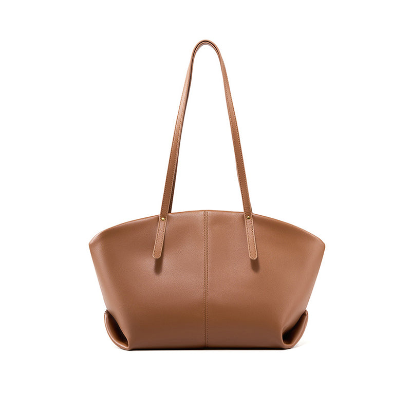 Genuine leather women's bag fashion tote bag casual shoulder bag cowhide ladies handbag large capacity