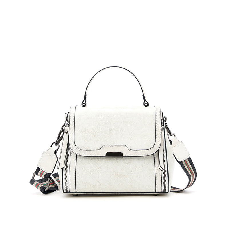 Genuine leather shoulder bag women's bag messenger bag versatile simple handbag