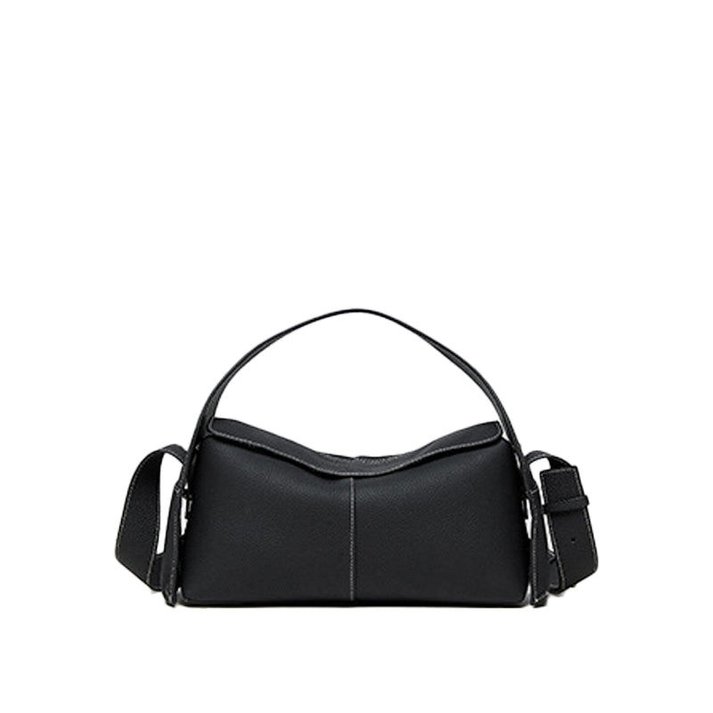 Top layer cowhide handbag