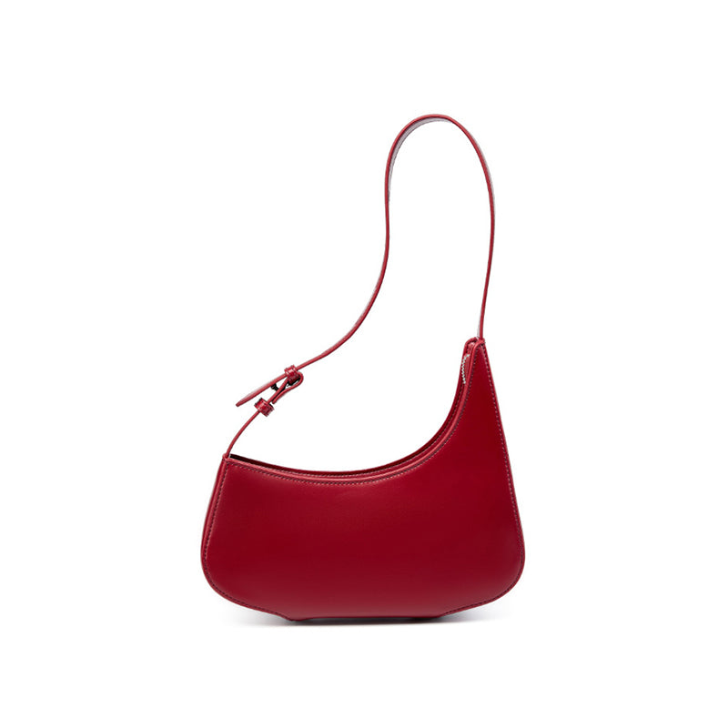 Minimalist half-moon bag shoulder underarm bag handbag