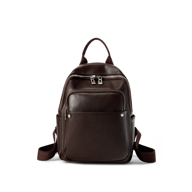 Luxury leather backpack