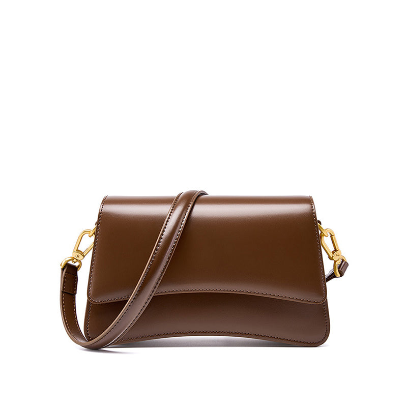Vintage Underarm Crossbody Saddle Bag