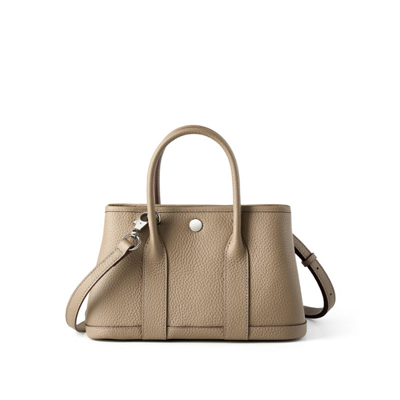 First layer TC cowhide bucket bag handbag