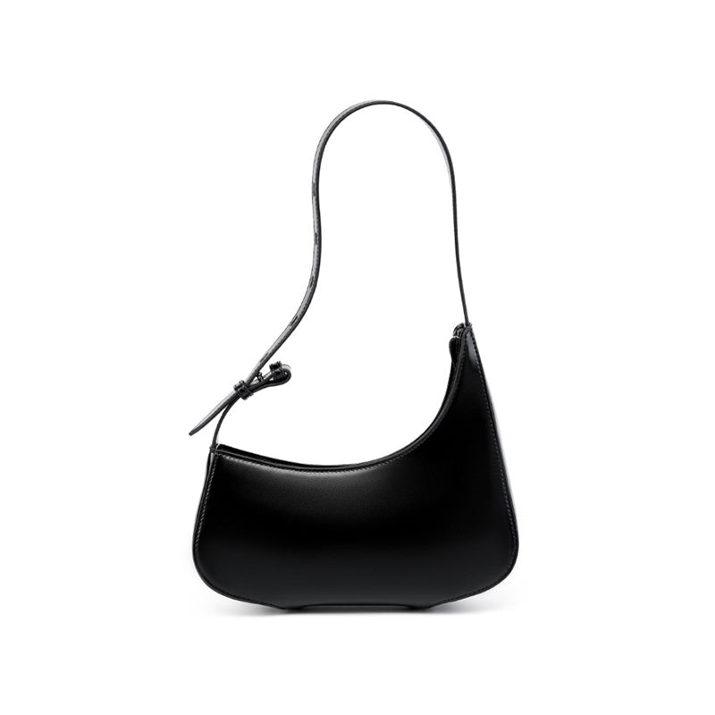 Minimalist half-moon bag shoulder underarm bag handbag