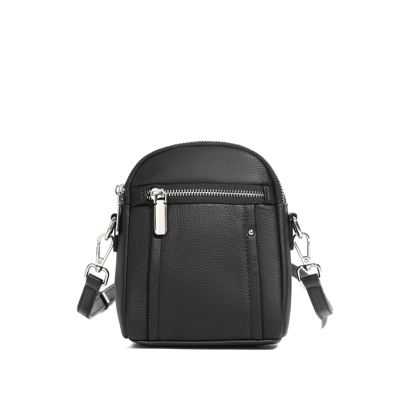 First layer TOGO cowhide crossbody bag mini women's bag small bag versatile fashion mobile phone shoulder bag