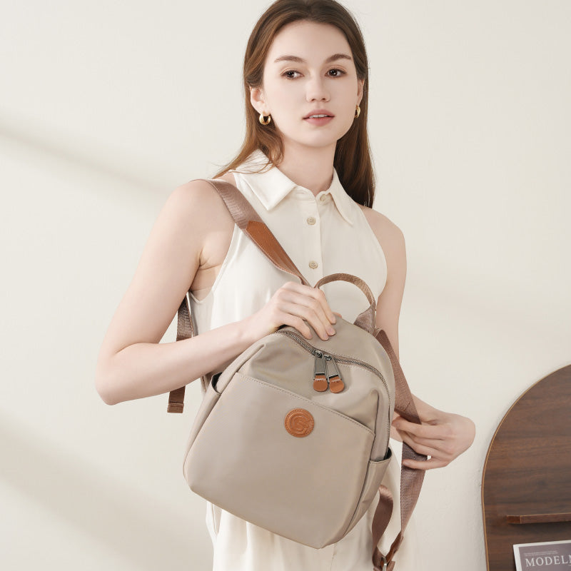 Oxford cloth versatile lightweight backpack