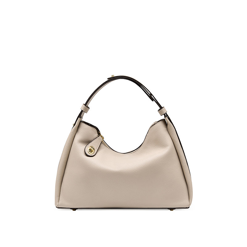 High-grade genuine leather shoulder crossbody fashionable underarm bag for women